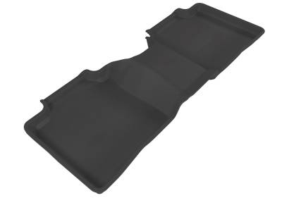 3D MAXpider - MAXpider L1TY07821509 Kagu Floor Mat Rear Black for 09-15 Toyota Venza