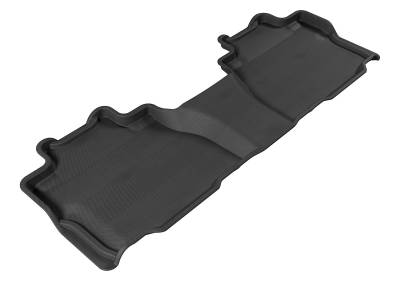 3D MAXpider - MAXpider L1TY14621509 Kagu Floor Mat Rear Black for Sequoia