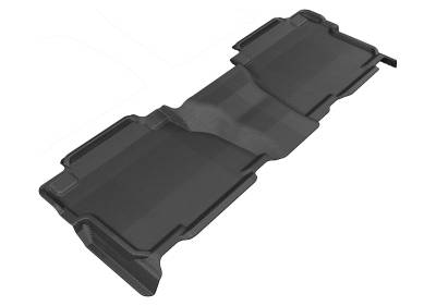 3D MAXpider - MAXpider L1TY14821509 Kagu Floor Mat Rear Black for 07-13 Tundra Crewmax