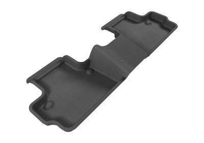 3D MAXpider - MAXpider L1VV00721509 Kagu Floor Mat Rear Black for Volvo 07-13 Volvo C30
