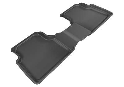 3D MAXpider - MAXpider L1VW02121509 Kagu Floor Mat Rear Black for 09-18 VW Tiguan/Limited