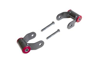 MaxTrac - MaxTrac 412120 2" Rear Lowering Shackles for 02-08 Dodge RAM 1500 2WD