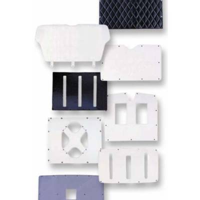 Belmor - Belmor WF-2079-1 TRUCK WinterFront AFTERMARKET Cold Weather Grille Cover White