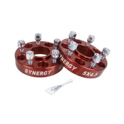 Synergy Manufacturing - Synergy 4111-5-45-H Hub Centric Wheel Spacers 5X4.5 1.25" Width 1/2-20 UNF