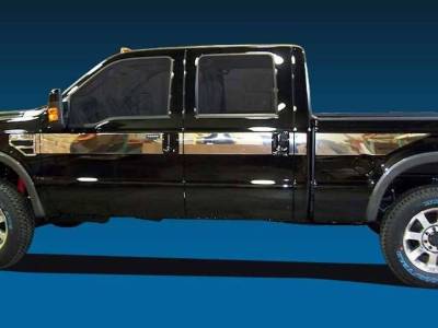 Quality Automotive Accessories - Quality Automotive AT48323 Side Accent Trim 08-10 Ford F250