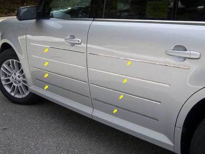 Quality Automotive Accessories - Quality Automotive AT49340 Side Accent Trim 2014 Ford Flex