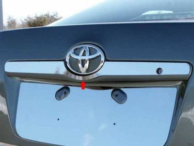 Quality Automotive Accessories - Quality Automotive LB27130 License Plate Bezel for Toyota Camry