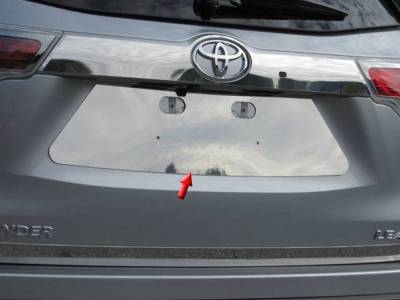 Quality Automotive Accessories - Quality Automotive LP14110 License Plate Bezel for Toyota Corolla
