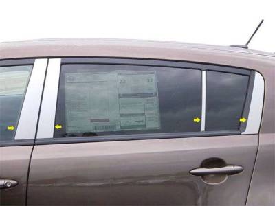 Quality Automotive Accessories - Quality Automotive PP11837 Pillar Post Kit for 11-14 Kia Sportage