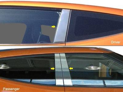 Quality Automotive Accessories - Quality Automotive PP13320 Pillar Post Kit for 13-14 Hyundai Veloster