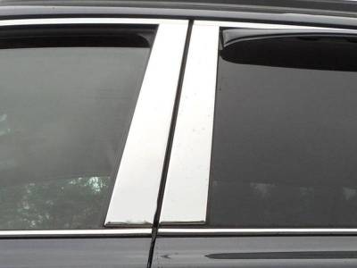Quality Automotive Accessories - Quality Automotive PP10480 4Pc Pillar Post Kit for 10-14 Subaru Outback