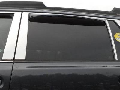 Quality Automotive Accessories - Quality Automotive PP10481 6Pc Pillar Post Kit for 10-14 Subaru Outback