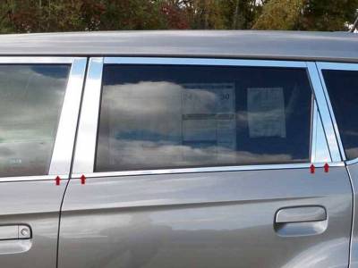 Quality Automotive Accessories - Quality Automotive PP10832 Pillar Post Kit for 10-13 Kia Soul
