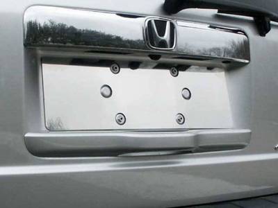 Quality Automotive Accessories - Quality Automotive LP29260 License Plate Bezel 09-14 Honda Pilot