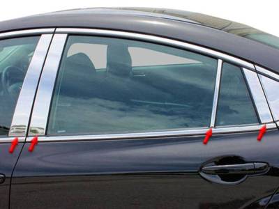 Quality Automotive Accessories - Quality Automotive PP29762 Pillar Post Kit 09-12 Mazda 6