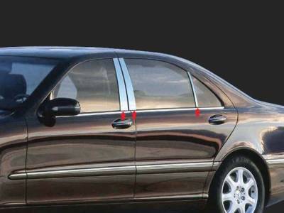 Quality Automotive Accessories - Quality Automotive PP27086 Pillar Post Kit 07-11 Mercedes-Benz S500