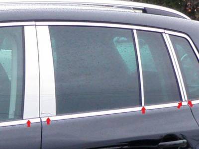 Quality Automotive Accessories - Quality Automotive PP29653 Pillar Post Kit for Volkswagen Tiguan