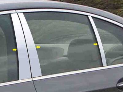 Quality Automotive Accessories - Quality Automotive PP25931 Pillar Post Kit 04-07 BMW 525i