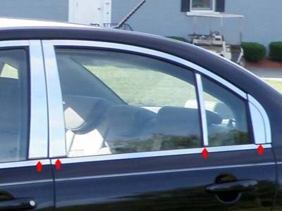 Quality Automotive Accessories - Quality Automotive PP27367 Pillar Post Kit for 06-11 Hyundai Accent