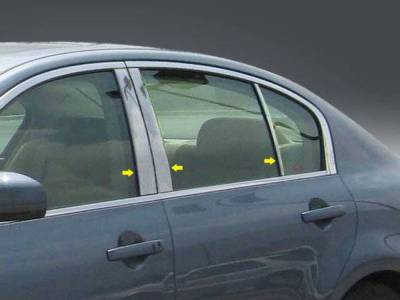 Quality Automotive Accessories - Quality Automotive PP27051 Pillar Post Kit for Infiniti G35