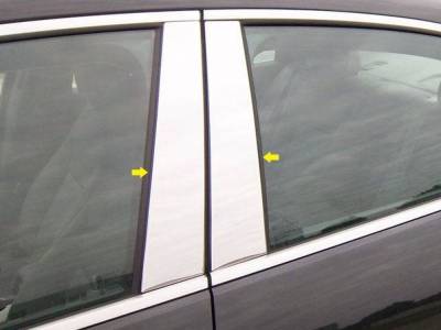 Quality Automotive Accessories - Quality Automotive PP53105 Pillar Post Kit 13-14 Chevrolet Malibu