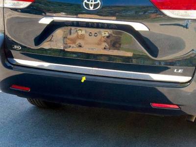Quality Automotive Accessories - Quality Automotive RD11150 Rear Deck Accent for Toyota Sienna