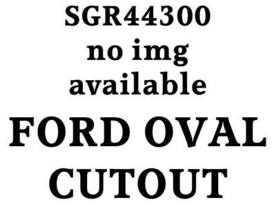 Quality Automotive Accessories - Quality Automotive SGR44300 Stainless Graphic/Emblem 04-08 Ford F150