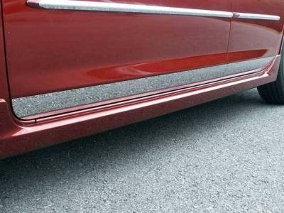Quality Automotive Accessories - QAA TH27750 Stainless Rocker Panel Trim 4Pc for 04-09 Mazda Mazda3
