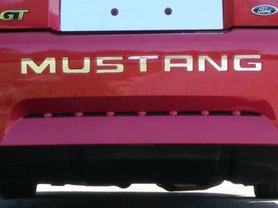 Quality Automotive Accessories - Quality Automotive SGR39351 Stainless Graphic/Emblem 99-04 Ford Mustang