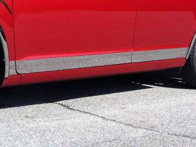 Quality Automotive Accessories - QAA TH46630 Stainless Rocker Panel Trim 8pc for 06-11 Mercury Milan