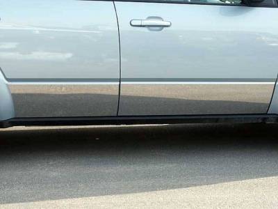 Quality Automotive Accessories - QAA TH48355 Stainless Rocker Panel Trim 4Pc for 08-09 Ford Taurus X