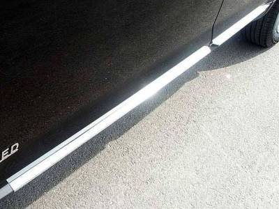 Quality Automotive Accessories - QAA TH47610 Stainless Rocker Panel Trim 4Pc for 07-10 Lincoln MKX