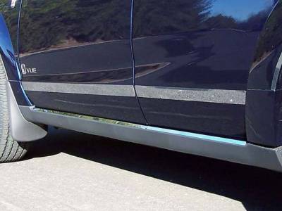 Quality Automotive Accessories - QAA TH43442 Stainless Rocker Panel Trim 4Pc for 03-07 Saturn Vue