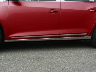 Quality Automotive Accessories - QAA TH50520 Stainless Rocker Panel Trim 4Pc for 10-16 Buick LaCrosse