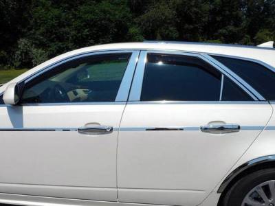Quality Automotive Accessories - Quality Automotive WP50251 Window Accent Package 10-13 Cadillac CTS