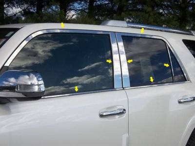 Quality Automotive Accessories - Quality Automotive WP10177 Window Accent Package for Toyota 4Runner