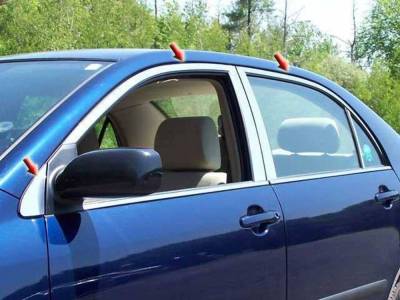 Quality Automotive Accessories - Quality Automotive WP24113 Window Accent Package for Toyota Corolla