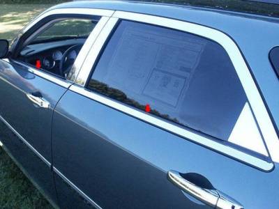 Quality Automotive Accessories - Quality Automotive WS45920 Window Sill Accent Kit for Dodge Magnum