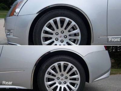 Quality Automotive Accessories - Quality Automotive WQ50254 Wheel Well Accent 10-12 Cadillac CTS