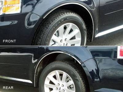Quality Automotive Accessories - Quality Automotive WQ49341 Wheel Well Accent 09-14 Ford Flex