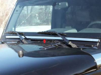 Quality Automotive Accessories - Quality Automotive WT47085 Windshield Trim Kit for Jeep Wrangler