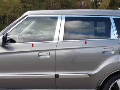 Quality Automotive Accessories - Quality Automotive WS10830 Window Sill Accent Kit for 10-13 Kia Soul