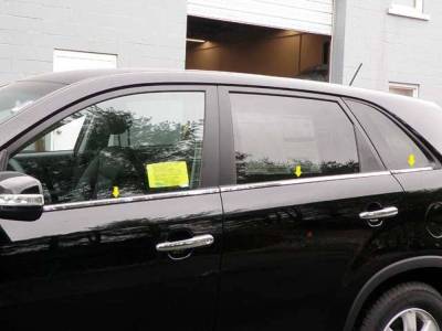 Quality Automotive Accessories - Quality Automotive WS11820 Window Sill Accent Kit for 11-14 Kia Sorento