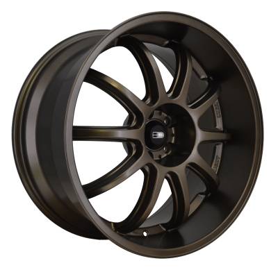 HD Wheels - HD Wheels CL20856520BRZ Clutch 20x8.5 5x4.5 20mm Satin Bronze