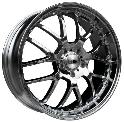 HD Wheels - HD Wheels MSR 20x8 5x4.5 35mm Gloss Black/Machined MS20806535BK