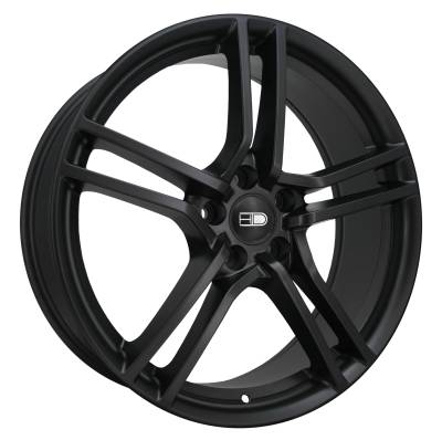 HD Wheels - HD Wheels Vento 17x7 5x4.5 38mm Satin Black VN17706538SB