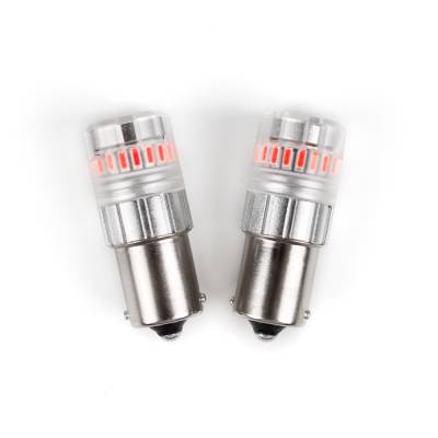 ARC Lighting - ARC Lighting Tiny Monster ECO Series 1156 LED Bulbs Red PAIR 3116R