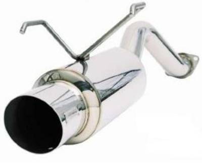 Invidia - Invidia HS03ML8GTT N1 Exhaust Single Layer Titanium Tip 76mm Tip 101mm Ti