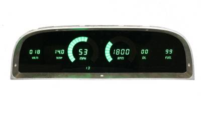 Intellitronix - Intellitronix LED Digital Replacement Gauge Panel 60-63 Chevy DP6001G