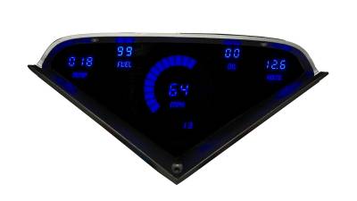 Intellitronix - Intellitronix LED Digital Replacement Gauge Panel 55-59 Chevy DP6000B